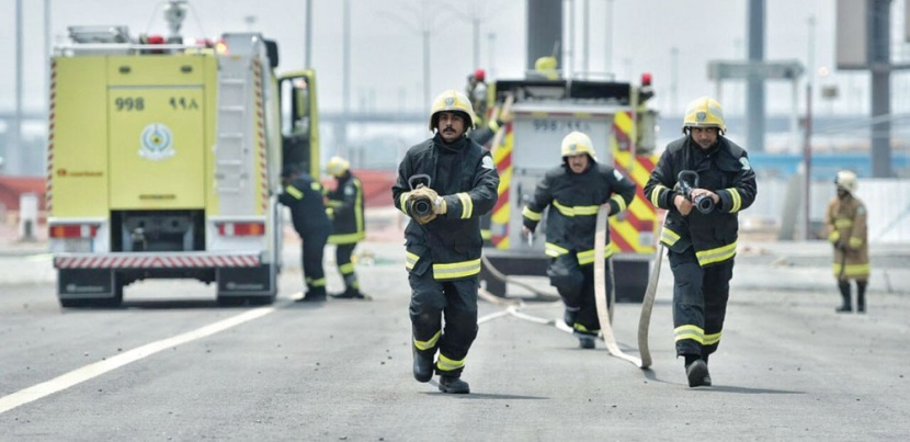 انطلاق المرحلة الثانية من خطة الدفاع المدني لحماية المعتمرين