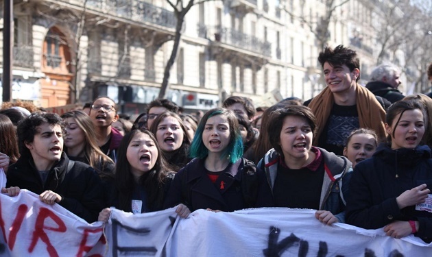 استئناف الاحتجاجات على إصلاح قانون العمل في فرنسا وسط رقابة مشددة