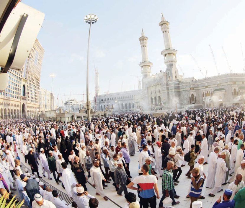 نقل 33 مليون معتمر ومصل في رمضان بزيادة  26 % عن العام الماضي