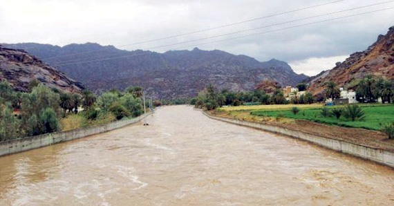 نجران: إتمام 25 % من مشروع درء السيول وتصريف مياه الأمطار