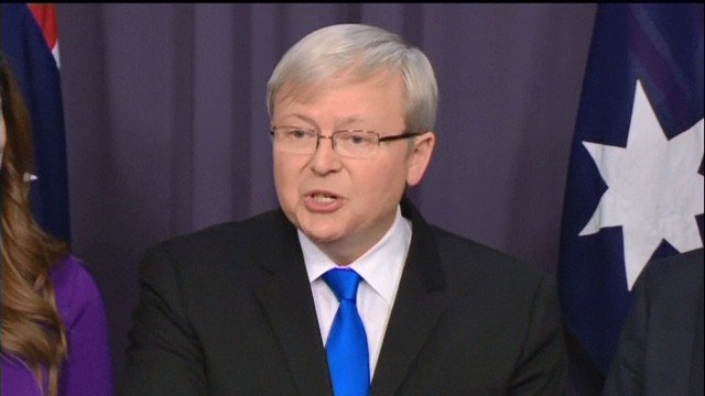 رئيس وزراء أستراليا السابق كيفن رود يطلب من حكومته ترشيحه لمنصب الأمين العام للأمم المتحدة