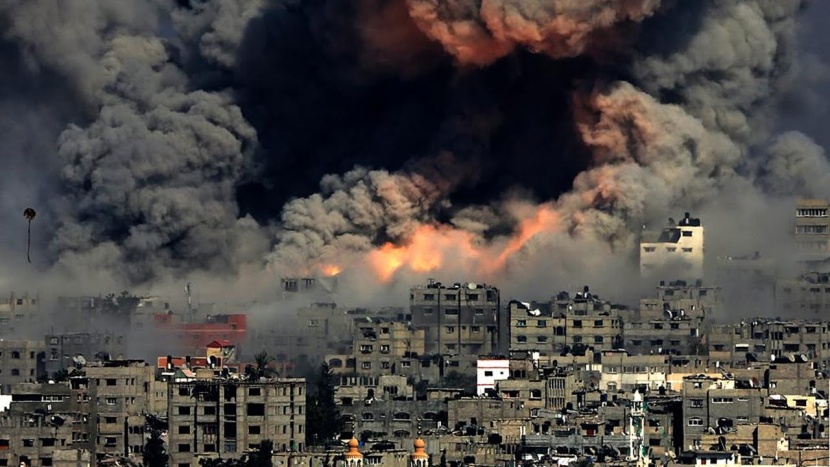 طائرات الكيان الصهيوني تقصف شمال غزة وتصيب فلسطينيين