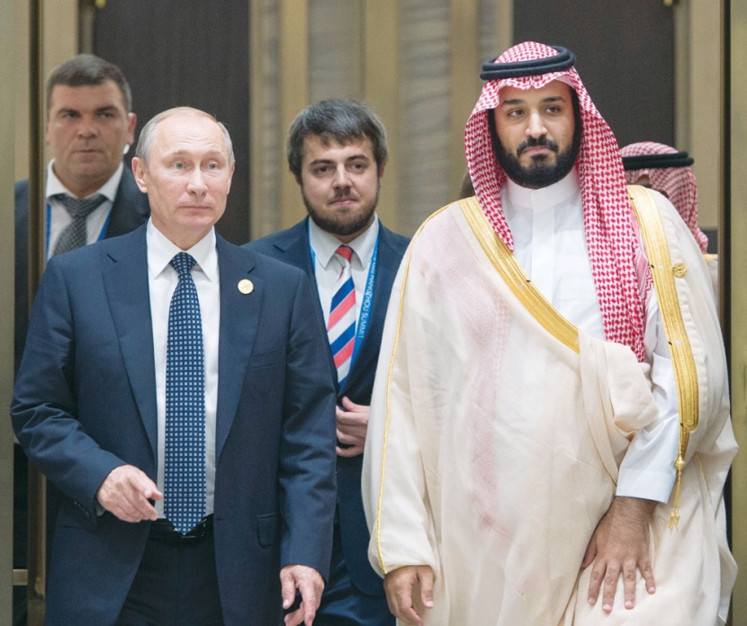 ولي ولي العهد لبوتين: التعاون السعودي - الروسي سيعود بالنفع على سوق النفط العالمية