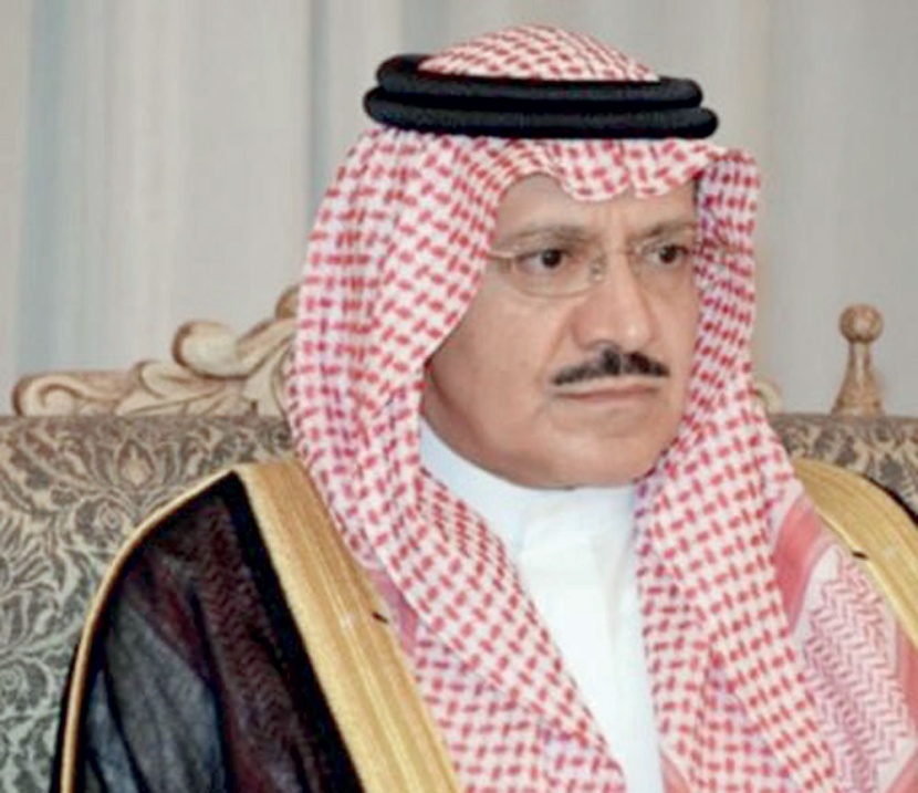 أمير الحدود الشمالية يلتقي والد شهيد الواجب الهزيمي
