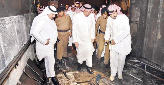 أمير جازان يوجه بتشكيل فريق لدراسة أسباب تكرار حوادث الحرائق