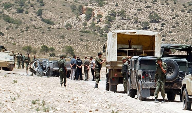 إصابة ستة عسكريين تونسيين بجروح في جبال القصرين
