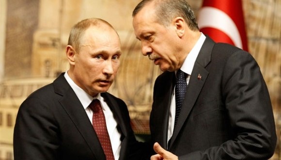 بوتين يبحث مع أردوغان القضية السورية خصوصاً الوضع في حلب