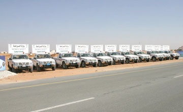 الزراعة تطلق قافلة بيطرية بـ 7 عيادات و30 سيارة تبريد