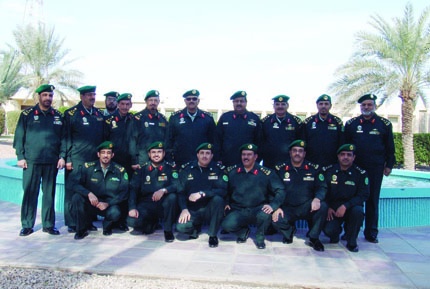 "الحرس الملكي" يحتفل بتخريج دورتي أمن المنشات
