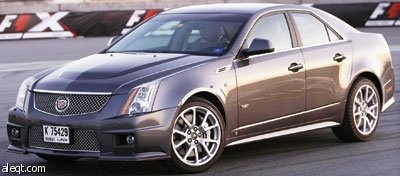 كاديلاك تطلق سيارتها CTS-V أسرع V8 سيدان في العالم