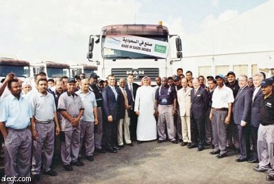 افتتاح مصنع لشاحنات M A N الألمانية في جدة