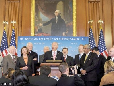 المشهد الاقتصادي الأول من عهد أوباما ينتهي بنصر "مريح"