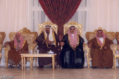 المليحي يزف ابنه سعد