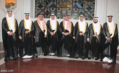 المقرن يحتفل بزفاف ابنه خالد