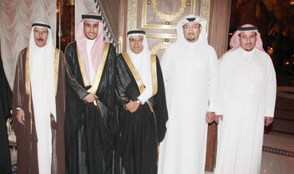 التمامي يحتفل بزفافه