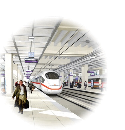 بناء مسارات سكك الحديد