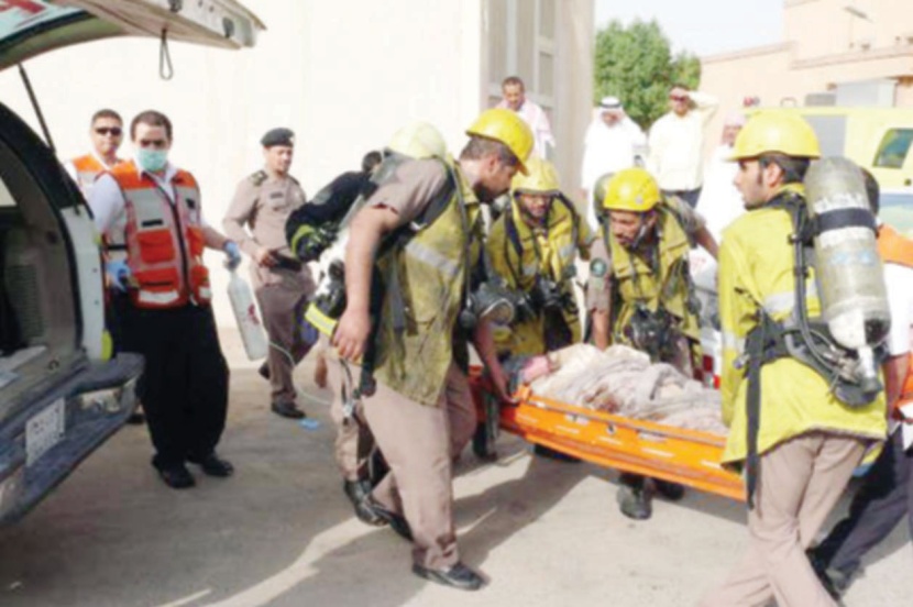 حريق يقضي على طفلة ويصيب 4 أشقاء