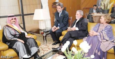 الرئيس البرازيلي يبحث مع الوليد بن طلال مواضيع استثمارية