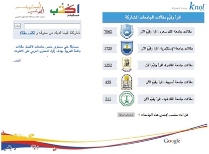 50 متطوعا يضعون جامعة الملك سعود الأولى في "المحتوى العربي"