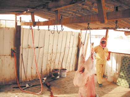 "الأمانة"تحاصر المسالخ العشوائية.. ضبط 85 موقعا في شرق الرياض