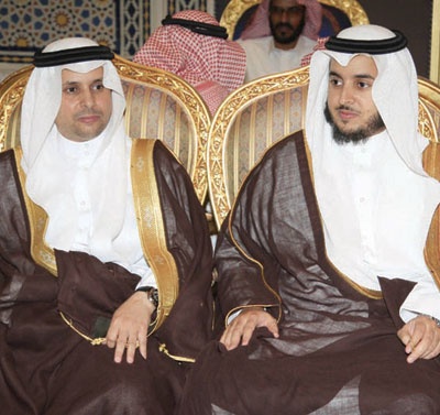 الشاوي والنملة يحتفلان بـ «عبد العزيز »