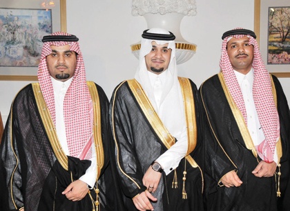 العبيد والدوسري يحتفلان بـ"ياسر"