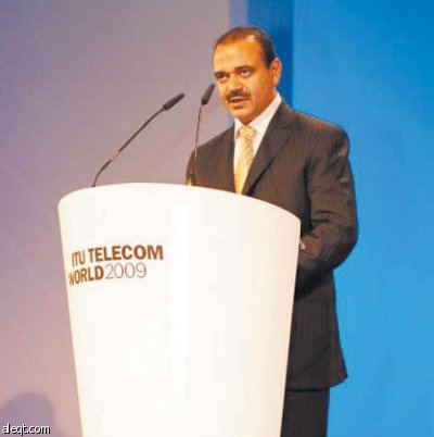 بان كي مون يدشن جناح «الاتصالات السعودية» في المعرض الدولي للاتصالات في جنيف