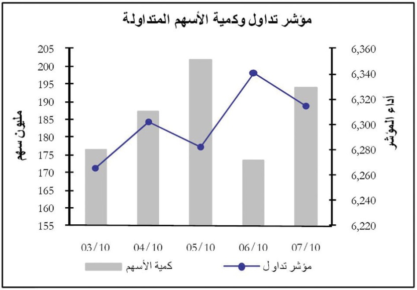 المضاربات تتركز في التأمين.. والسوق تميل نحو الأسهم المرتفعة