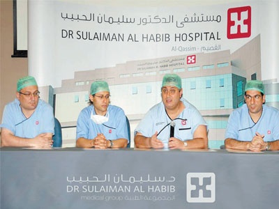 فريق طبي فرنسي في جراحة العظام يزور مجموعة د. سليمان الحبيب