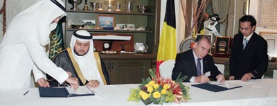 توقيع مذكرة تفاهم بين غرفة جدة وهيئة تجارة وصناعة بلجيكا