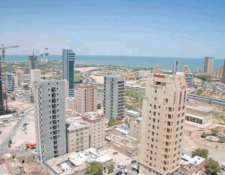 الكويت: توقعات بارتفاع أسعار الشقق السكنية 15 % وانكماش المكتبية 20 % في 2010