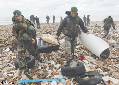 طائرة إثيوبية تنقسم إلى 4 قطع وتهوي في البحر بعد إقلاعها بدقائق من بيروت