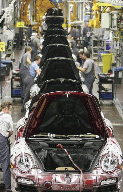 السيولة المالية ترتفع لدى شركات السيارات الألمانية