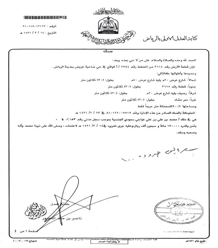 انخفاض قيمة أراضي مخططات عريض 40 %