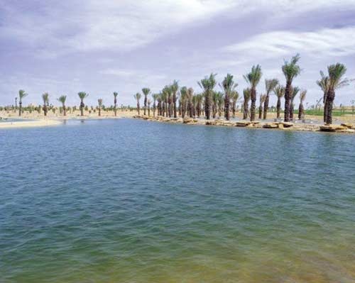 «درة الرياض» تصنع لسكانها أجواء نقية بـ 3 بحيرات و70 % من المسطحات الخضراء