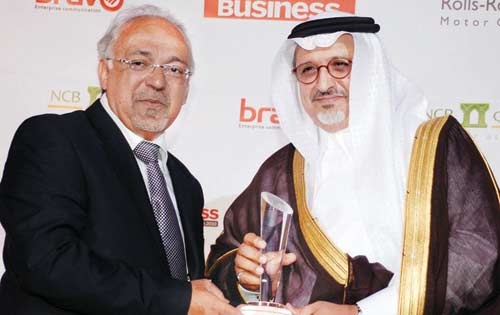 شركة مواد الإعمار القابضة تفوز بجائزة أفضل شركة في قطاع صناعة مواد البناء