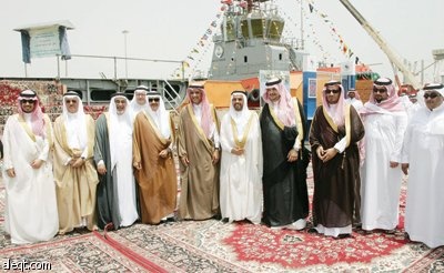 وزير النقل يضع القرينة لأكبر سفينتين قامت ببنائهما «الزامل للخدمات البحرية» في الدمام