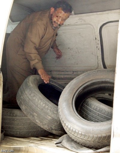 الإطارات المستعملة.. الموت تحت «الرفرف»