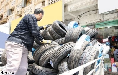 الإطارات المستعملة.. الموت تحت «الرفرف»