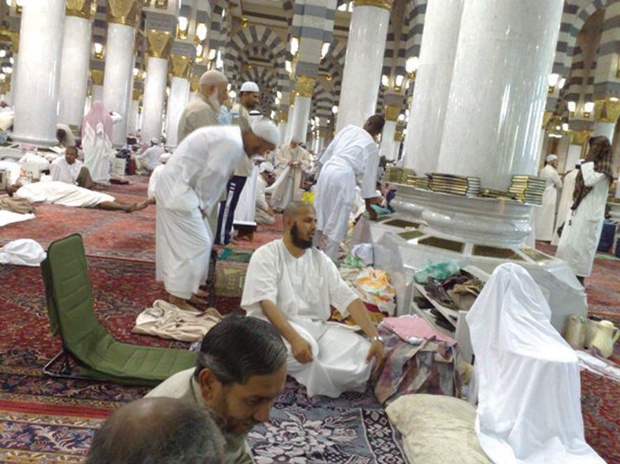 رئاسة الحرم النبوي : لا حجز لمواقع للمعتكفين في رمضان