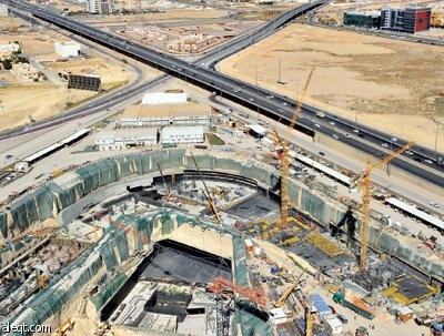 إنجاز 43 % من مركز الملك عبد الله المالي .. والانتهاء منه العام المقبل