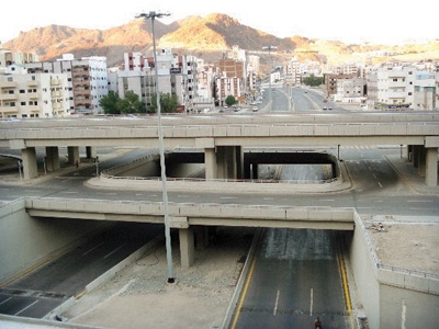 مراحل متقدمة قطعتها شركة ريو في تنفيذ أهم الطرق الدائرية في العاصمة المقدسة