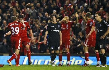 ليفربول يسحق أولدهام بالخمسة في كأس الاتحاد (فيديو)