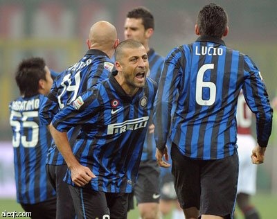 ميليتو يقود الأنتر للفوز على ميلان (فيديو)