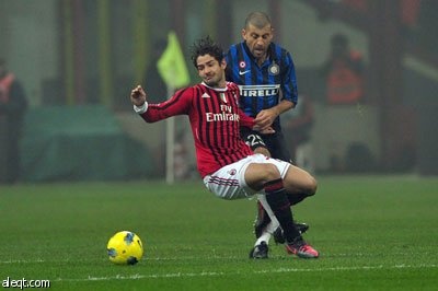 ميليتو يقود الأنتر للفوز على ميلان (فيديو)