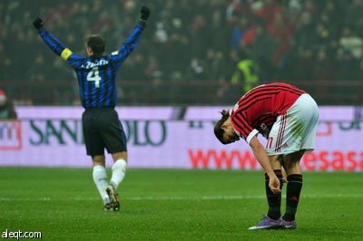 ميليتو يقود الأنتر للفوز على ميلان (فيديو)