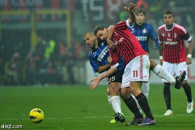 ميليتو يقود الأنتر للفوز على ميلان (فيديو)