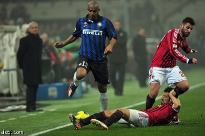 ميليتو يقود الأنتر للفوز على ميلان (فيديو)