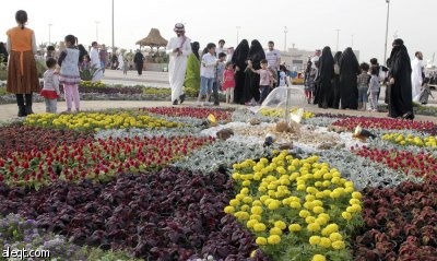 اختتام  مهرجان ربيع الرياض تحت شعار حدائق وزهور "صور وفيديو"