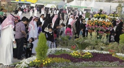 اختتام  مهرجان ربيع الرياض تحت شعار حدائق وزهور "صور وفيديو"